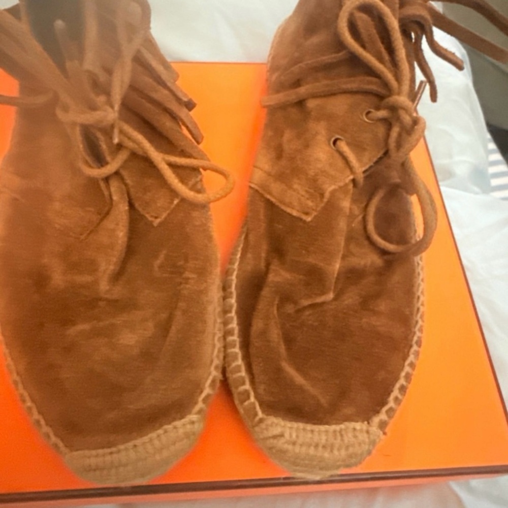 Saint Laurent Brown Espadrilles